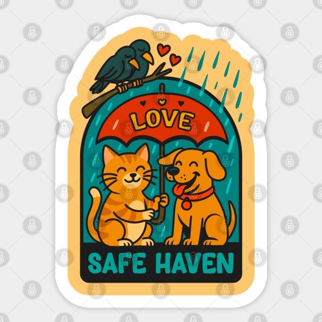 SAFE HAVEN Sticker by Fabrik